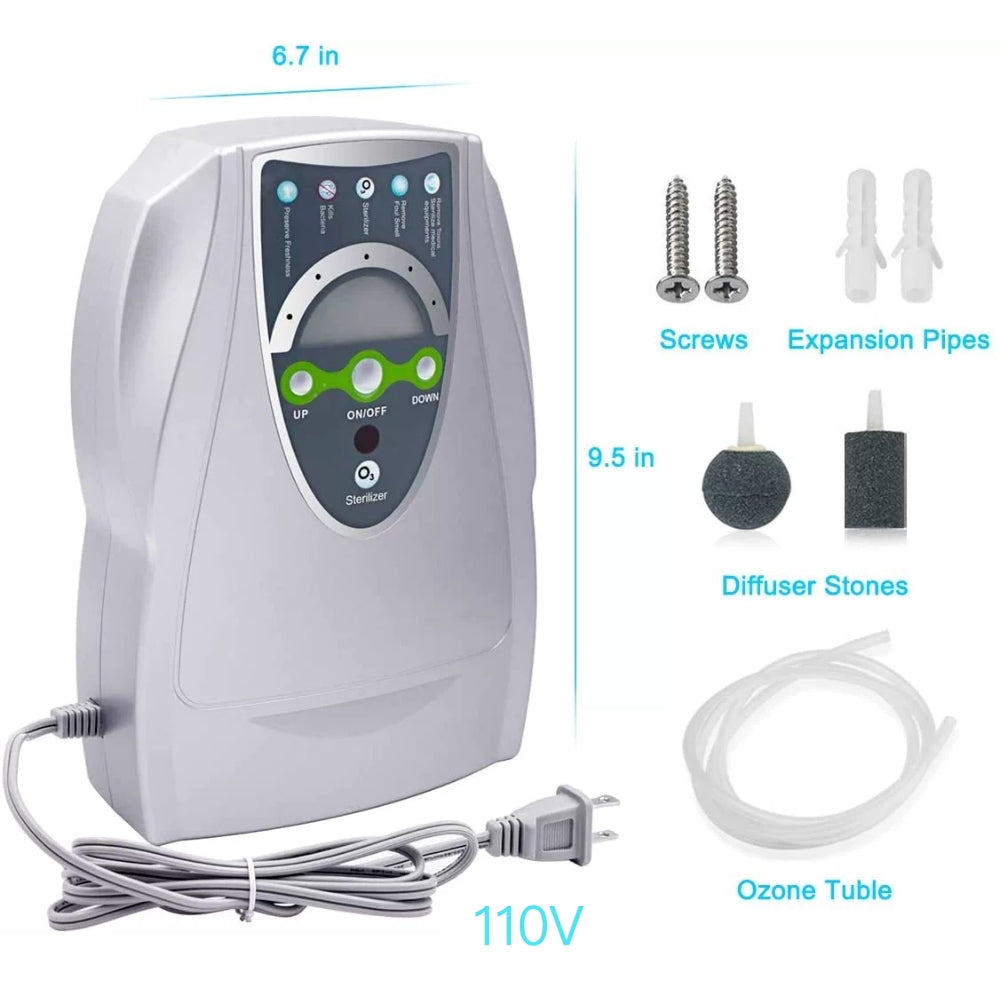 Home Ozone Generator N1668 - Active Oxygen Food Purifier for Fruits and Vegetables