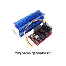 Load image into Gallery viewer, Blue Aluminum Heat Sink Quartz Tube Ozone Spare Parts and Power Unit
