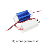 Load image into Gallery viewer, Blue Aluminum Heat Sink Quartz Tube Ozone Spare Parts and Power Unit
