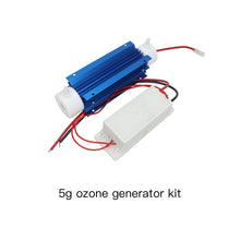 Load image into Gallery viewer, Blue Aluminum Heat Sink Quartz Tube Ozone Spare Parts and Power Unit
