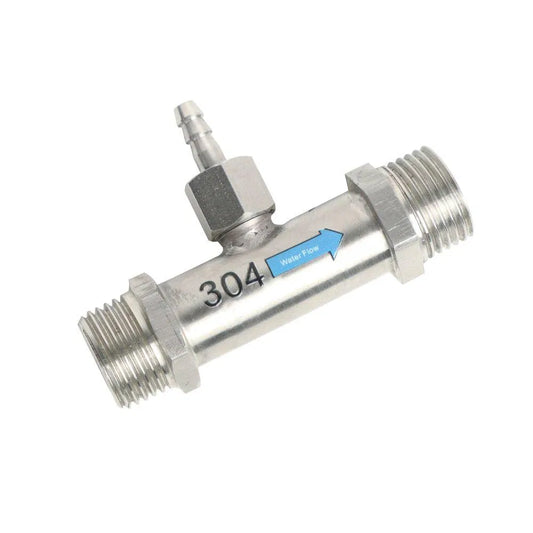 Corrosion-Resistant 304 Stainless Steel Ozone Gas Injector – For Water Treatment & Purification Systems