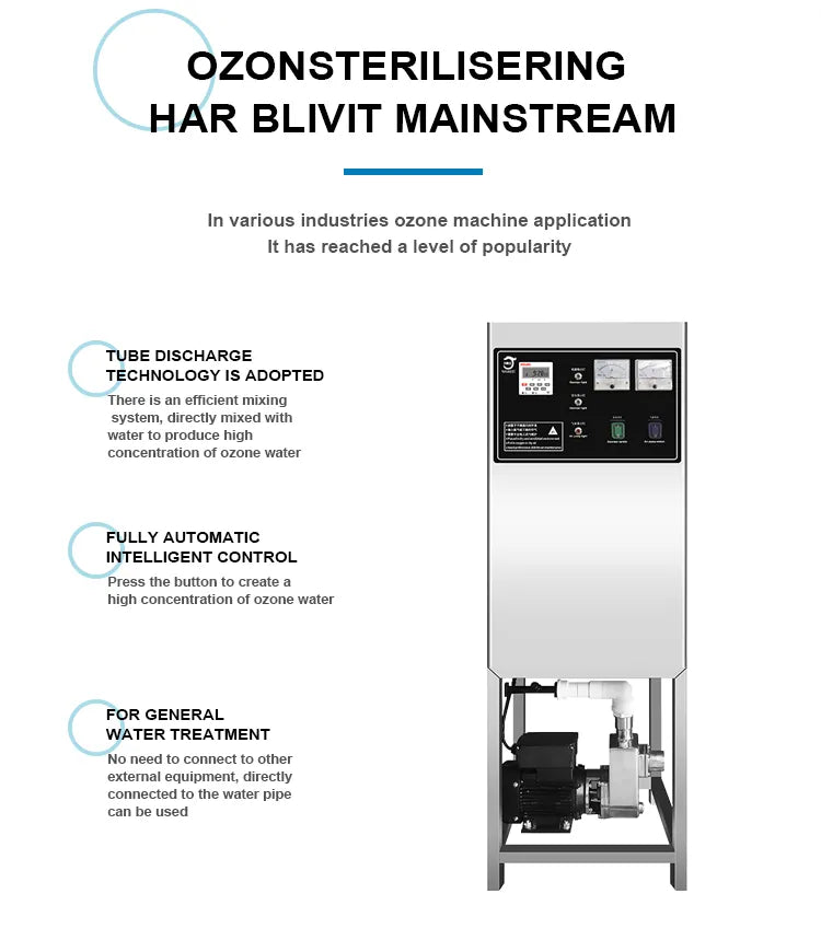 Wholesale 10g/h Ozone Generator for Agricultural Water Purification – Industrial-Grade Drinking Water Treatment System for Farms & Livestock