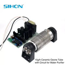 Load image into Gallery viewer, 10-50g/h Water-Cooled Quartz Ozone Tube with Ozone Power Unit
