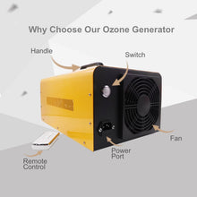 Load image into Gallery viewer, 20g/h Ozone Generator, Ozone Machine Odor Removal
