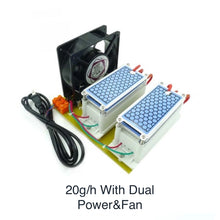 Load image into Gallery viewer, 5/10/20g/h Ceramic Ozone Plates,Ozone Generator with Ozone Power Supply
