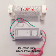 Load image into Gallery viewer, 2/3/5/7g/h Quartz Tube, Ozone Generator with Transformer
