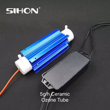 Load image into Gallery viewer, 2/5/15g/h Ceramic Ozone Tube Ozone Generator Water Purifier
