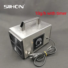 Load image into Gallery viewer, 10g/h Stainless Steel Case Ozone Generator, Ozone Machine,Ozone Generator for Car
