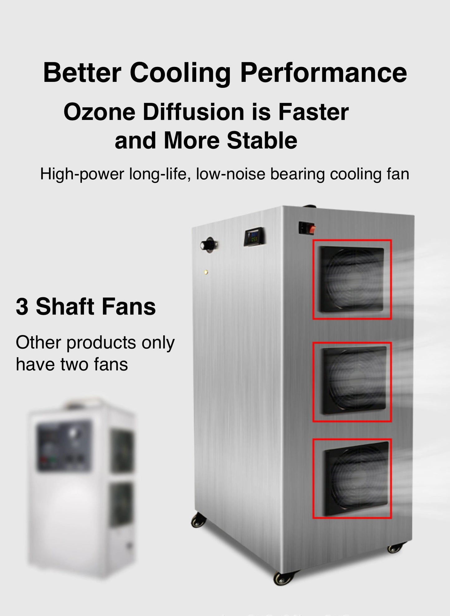 60g/h Mobile Ozone Generator, Ozone Machine,Ozone Generators