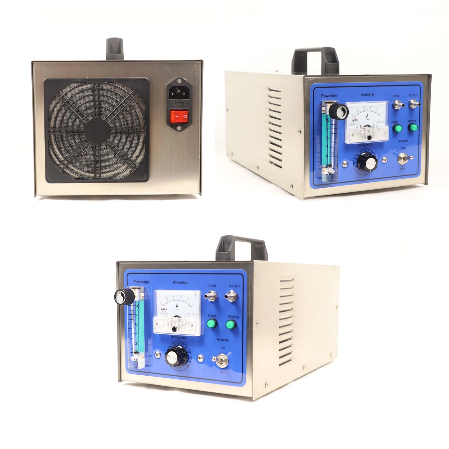 5-15g/h Multipurpose Ozone Generator Machine for SPA, Laboratory, Swimming Pool, Water Tank etc.