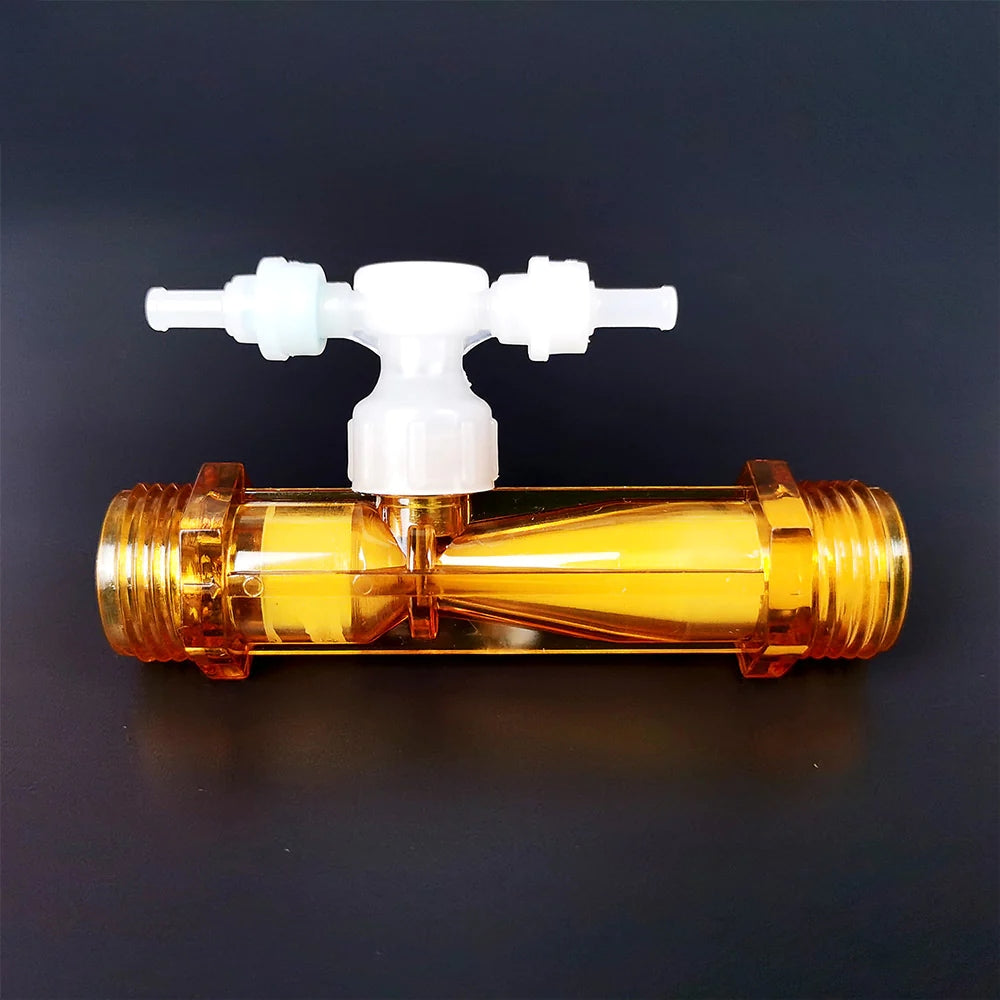 1/2“ PVDF Venturi Injector With Built-In Anti Back Flow Device To Mix Ozone With Water