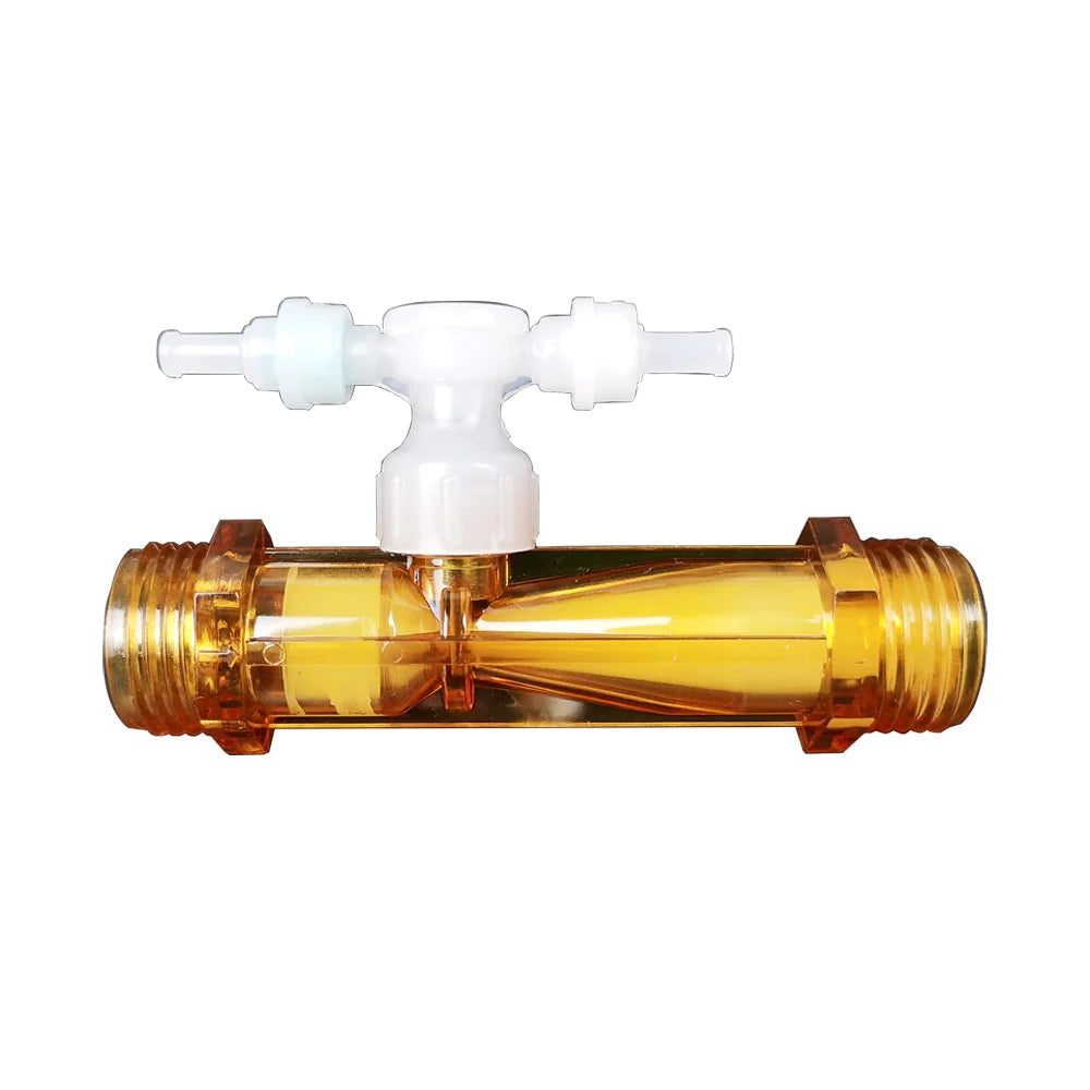 1/2“ PVDF Venturi Injector With Built-In Anti Back Flow Device To Mix Ozone With Water